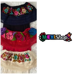 💯 EMBROIDERED MEXICAN CLOTHES AND ACCESSORIES